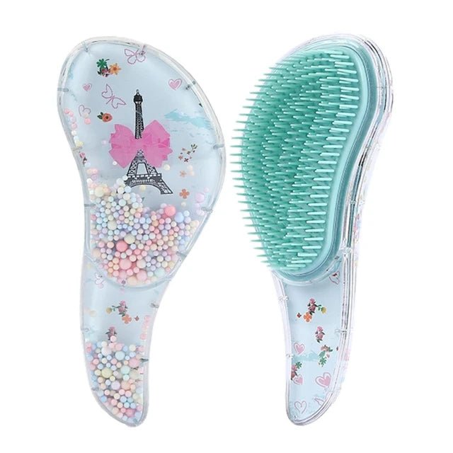 Detangling Fun Cartoon Hair Brush - Gentle & Cute Hair Styling Tool