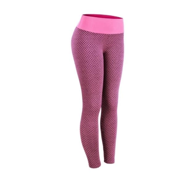 Sporty Honeycomb High-Waisted Leggings XD21