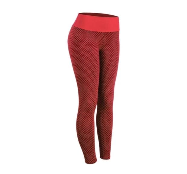 Sporty Honeycomb High-Waisted Leggings XD21