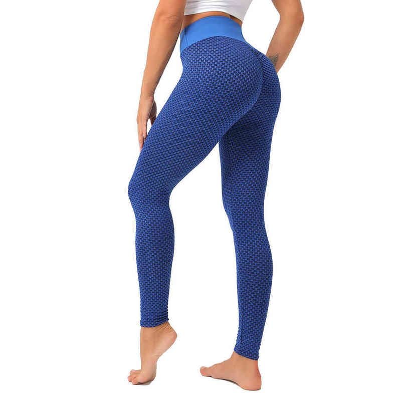 Sporty Honeycomb High-Waisted Leggings XD21