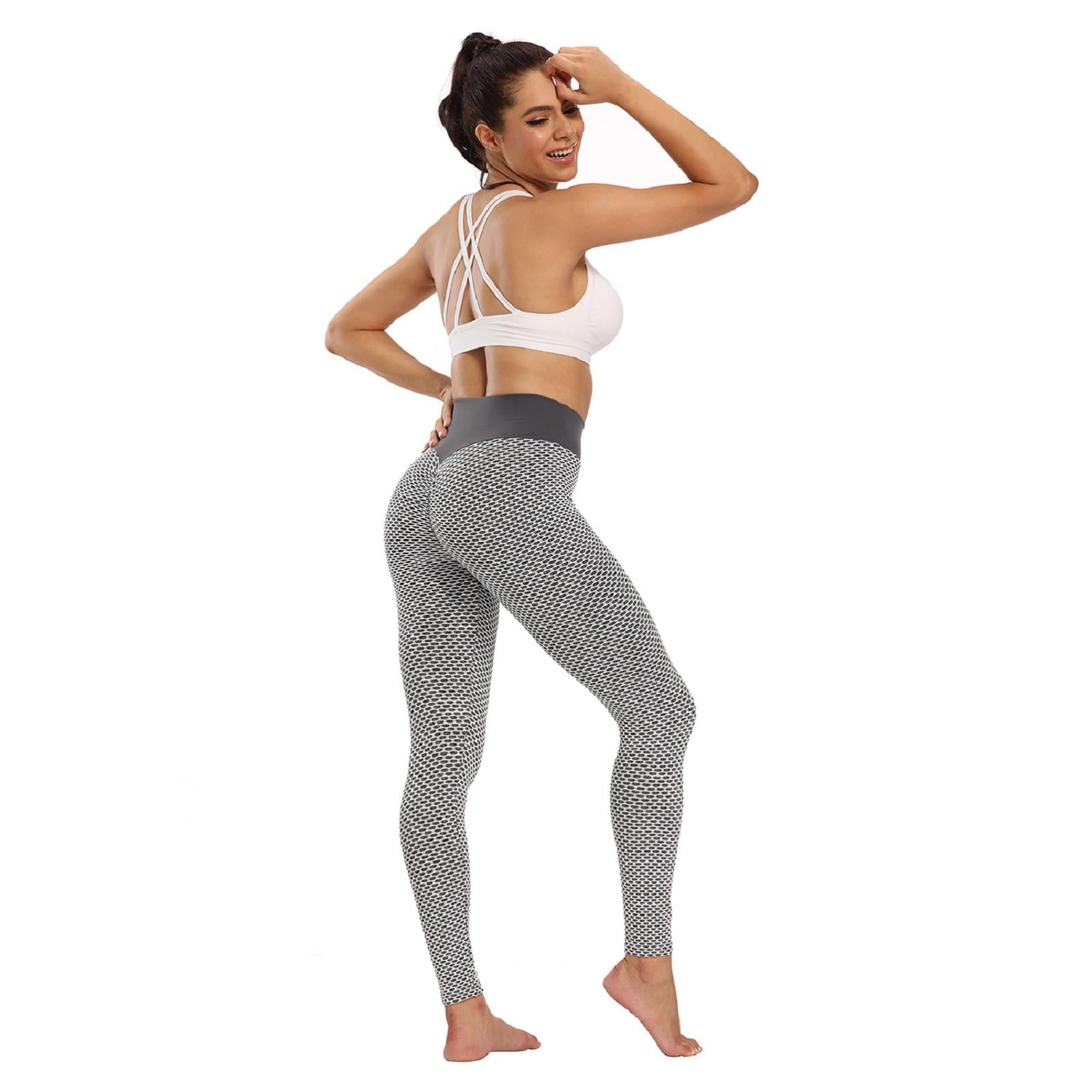Sporty Honeycomb High-Waisted Leggings XD21