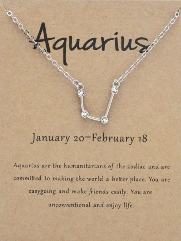 Star Sign Astronomy Necklace XD21
