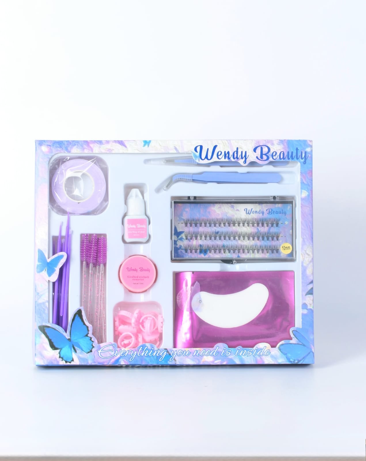 Wendy Beauty Complete Lash Extension Kit – Everything You Need in One Box