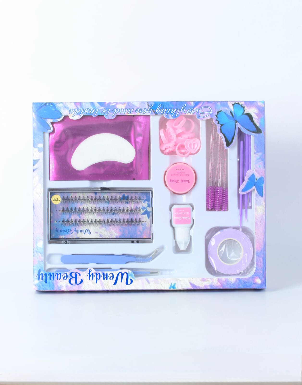 Wendy Beauty Complete Lash Extension Kit – Everything You Need in One Box
