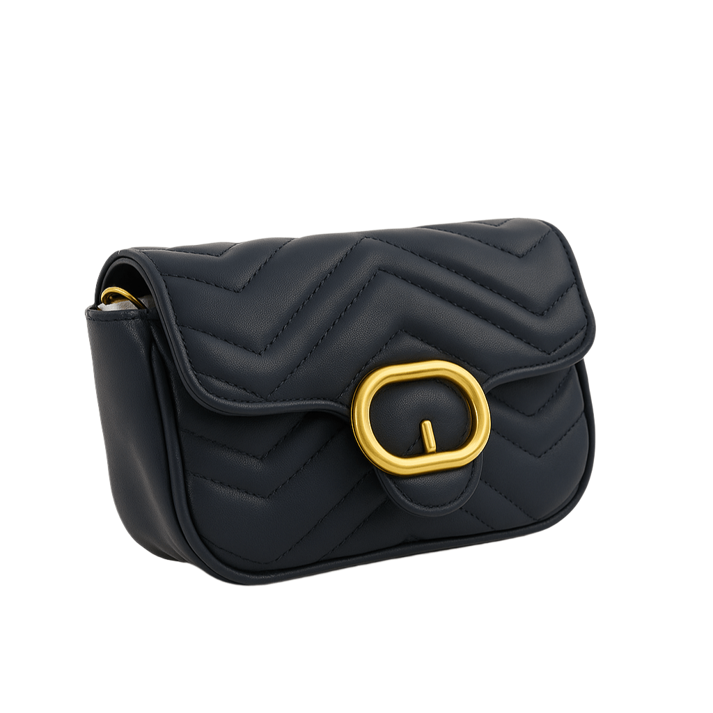 Quilted Chain Shoulder Bag – Compact & Statement-Ready 8X039#