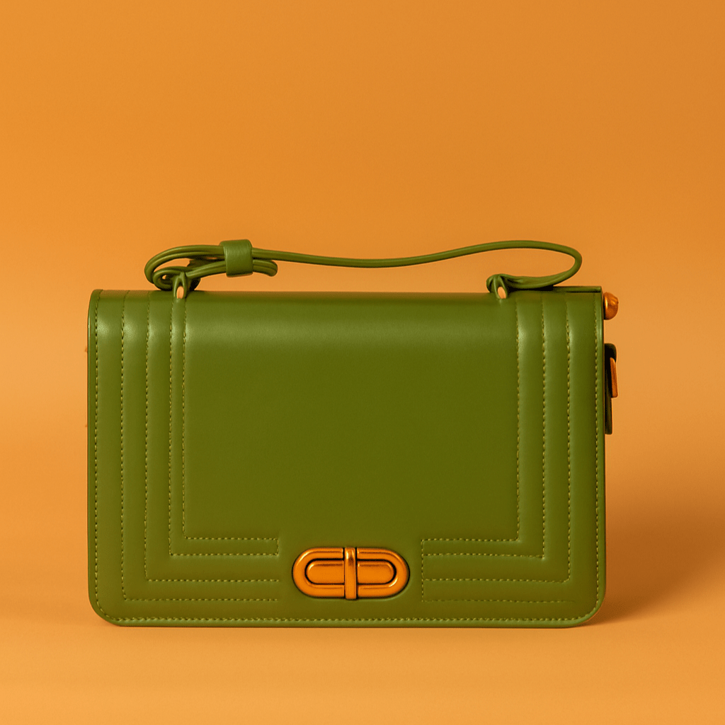 60023 Box-Style Structured Handbag – Sleek, Modern & Multi-Way Wear