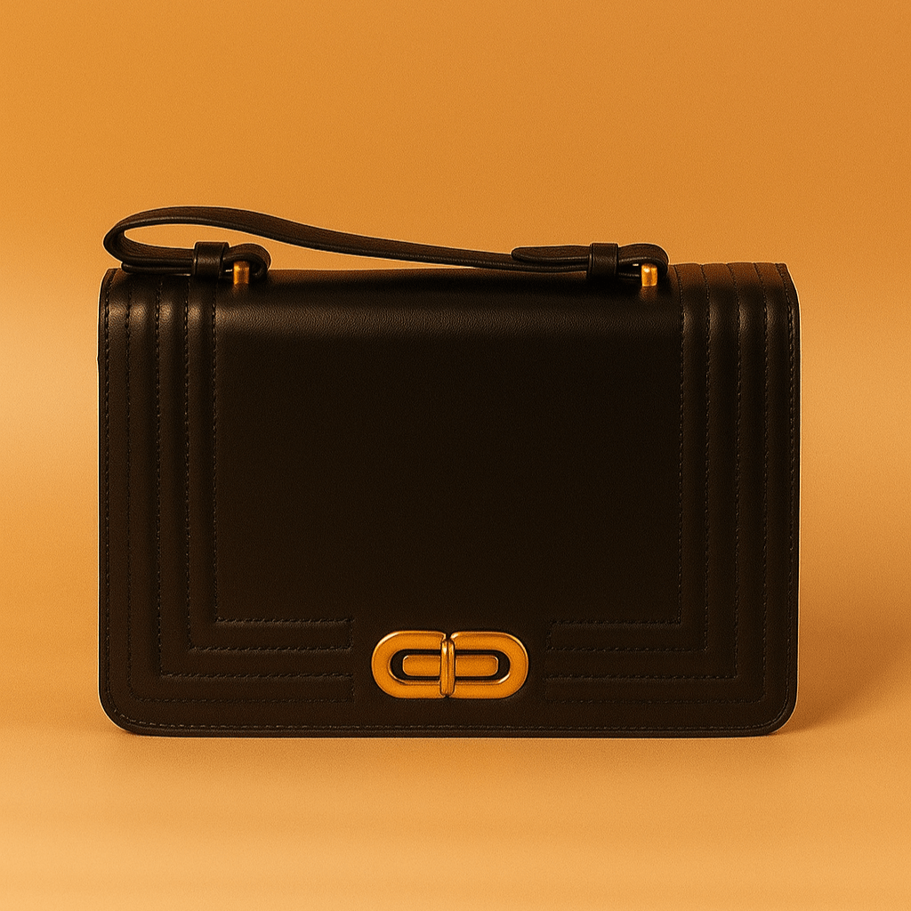 60023 Box-Style Structured Handbag – Sleek, Modern & Multi-Way Wear