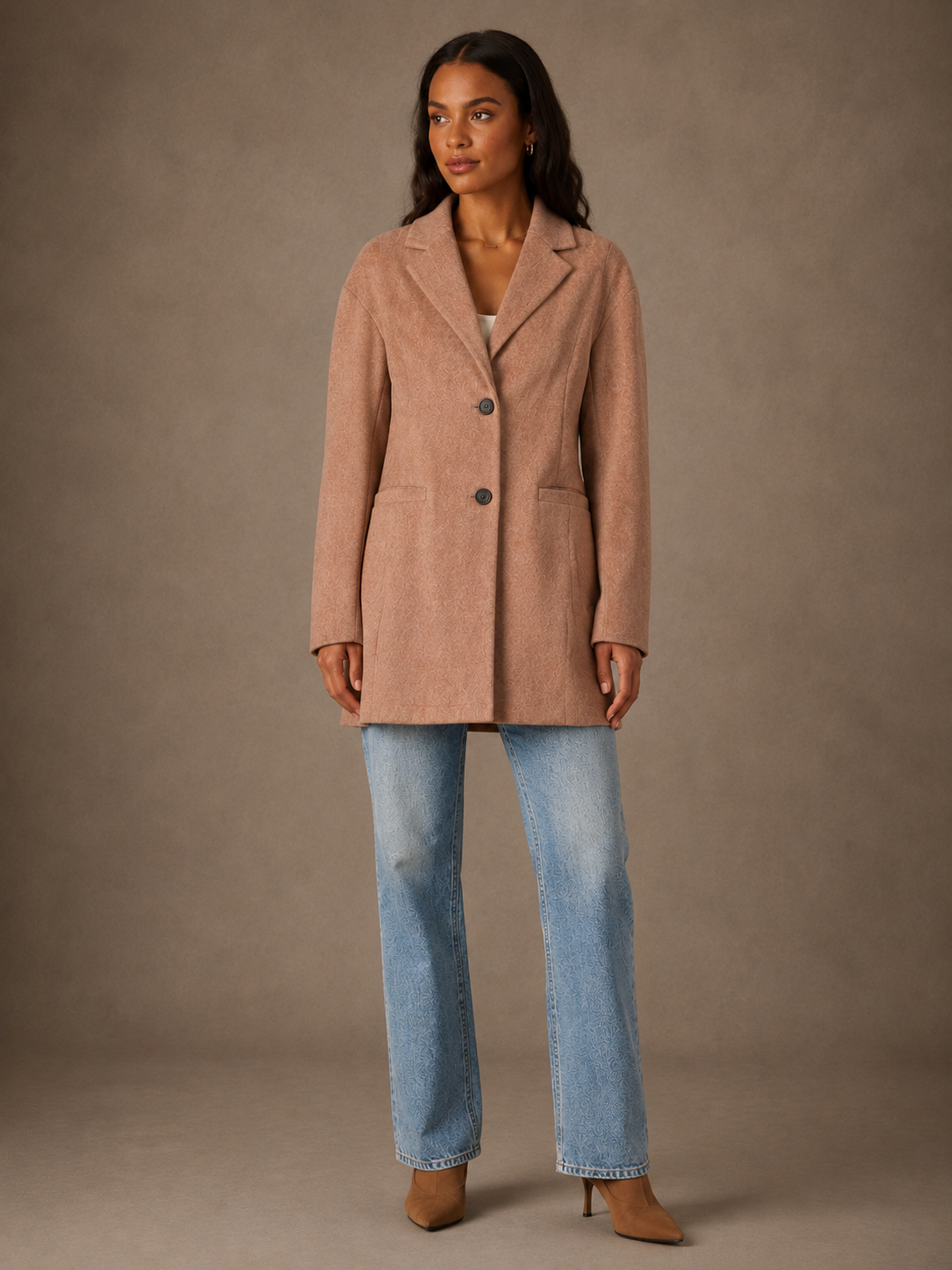 Shop Elegant Mid-Length Tailored Jacket - From R199.21 – XD21