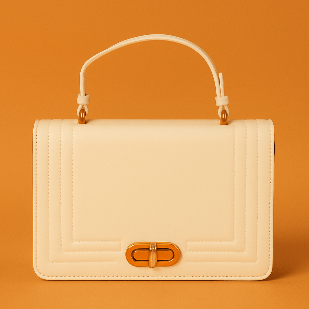 60023 Box-Style Structured Handbag – Sleek, Modern & Multi-Way Wear