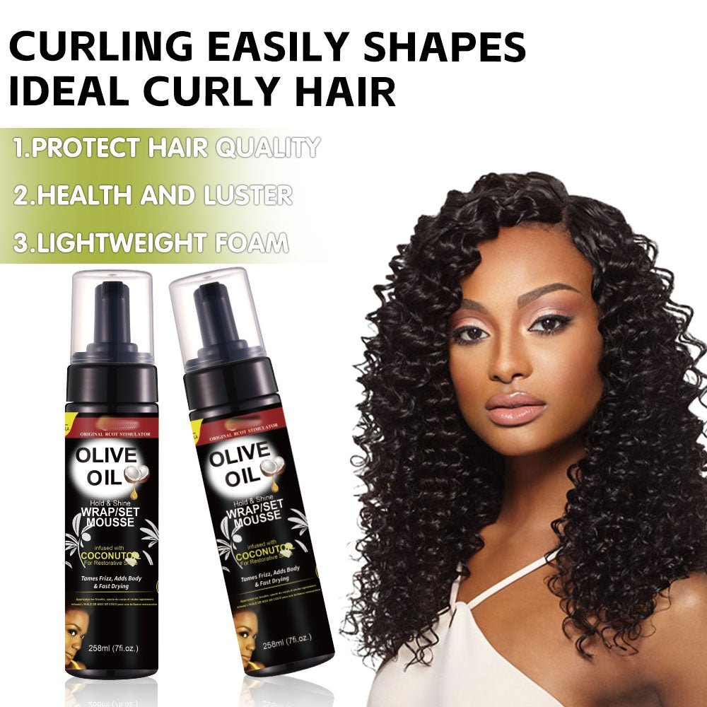 Foaming Curl Hair Mousse 258ml – Define, Hold & Shine