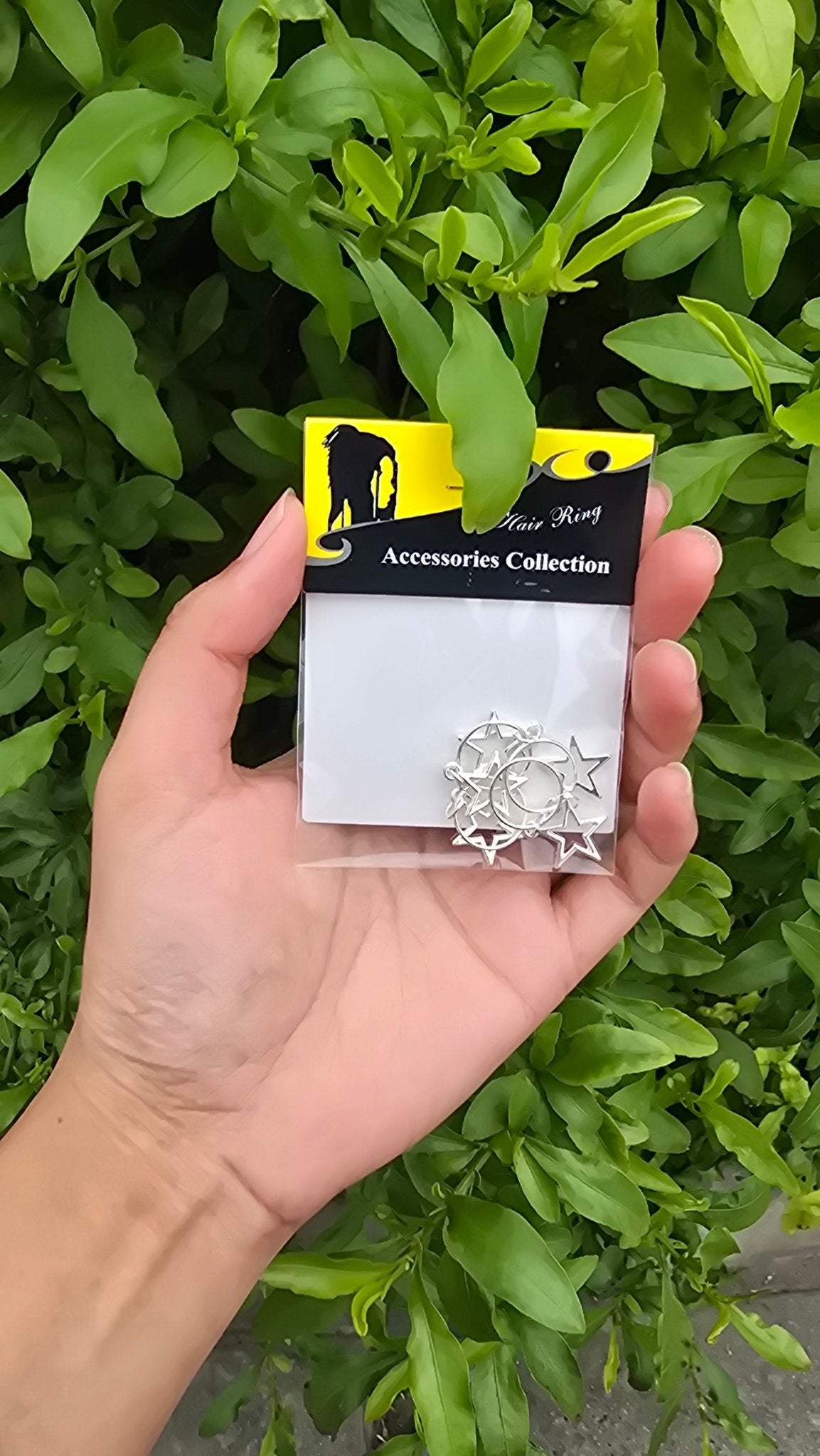 Star Ring Hair Accessories – Metallic Braid & Loc Charms