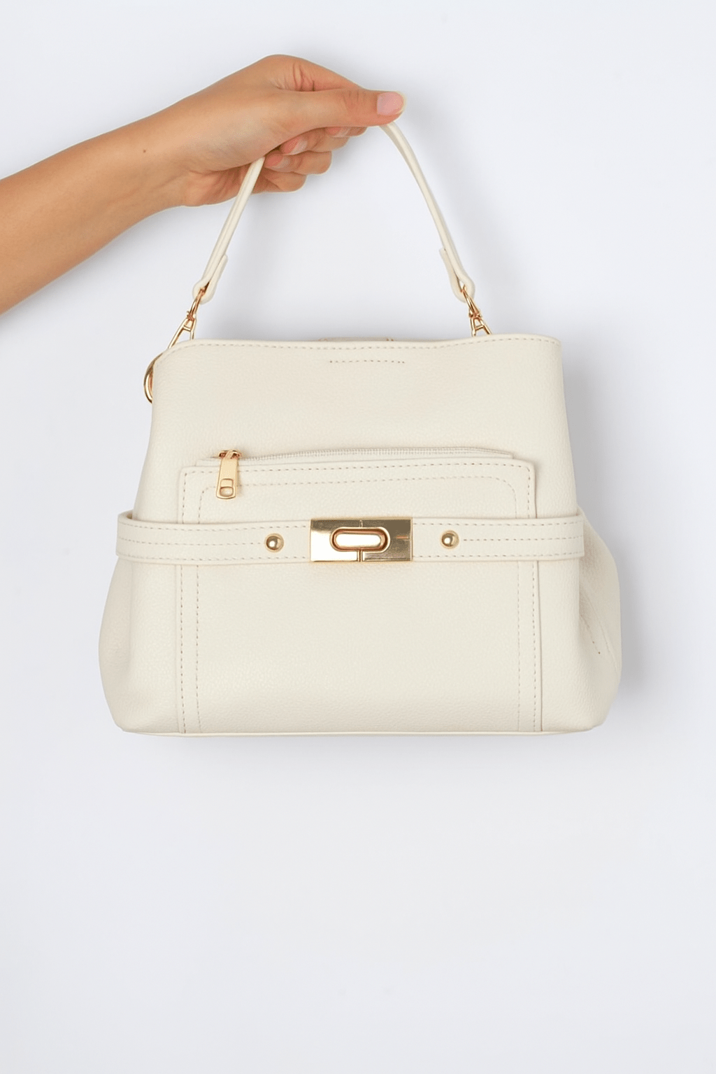 Chic Structured Handbag - Sleek, Stylish & Versatile 443