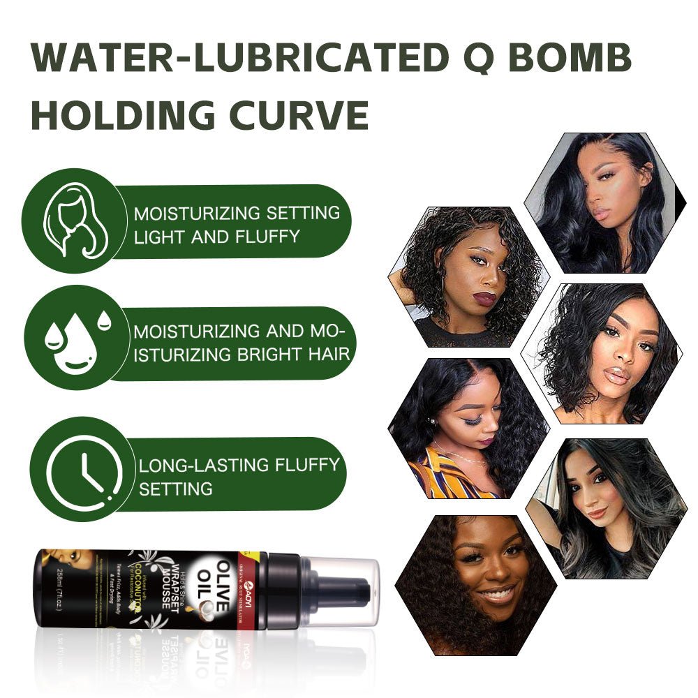 Foaming Curl Hair Mousse 258ml – Define, Hold & Shine