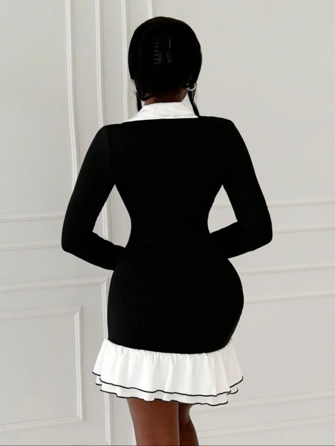 Elegant Long Sleeve Dress For Women