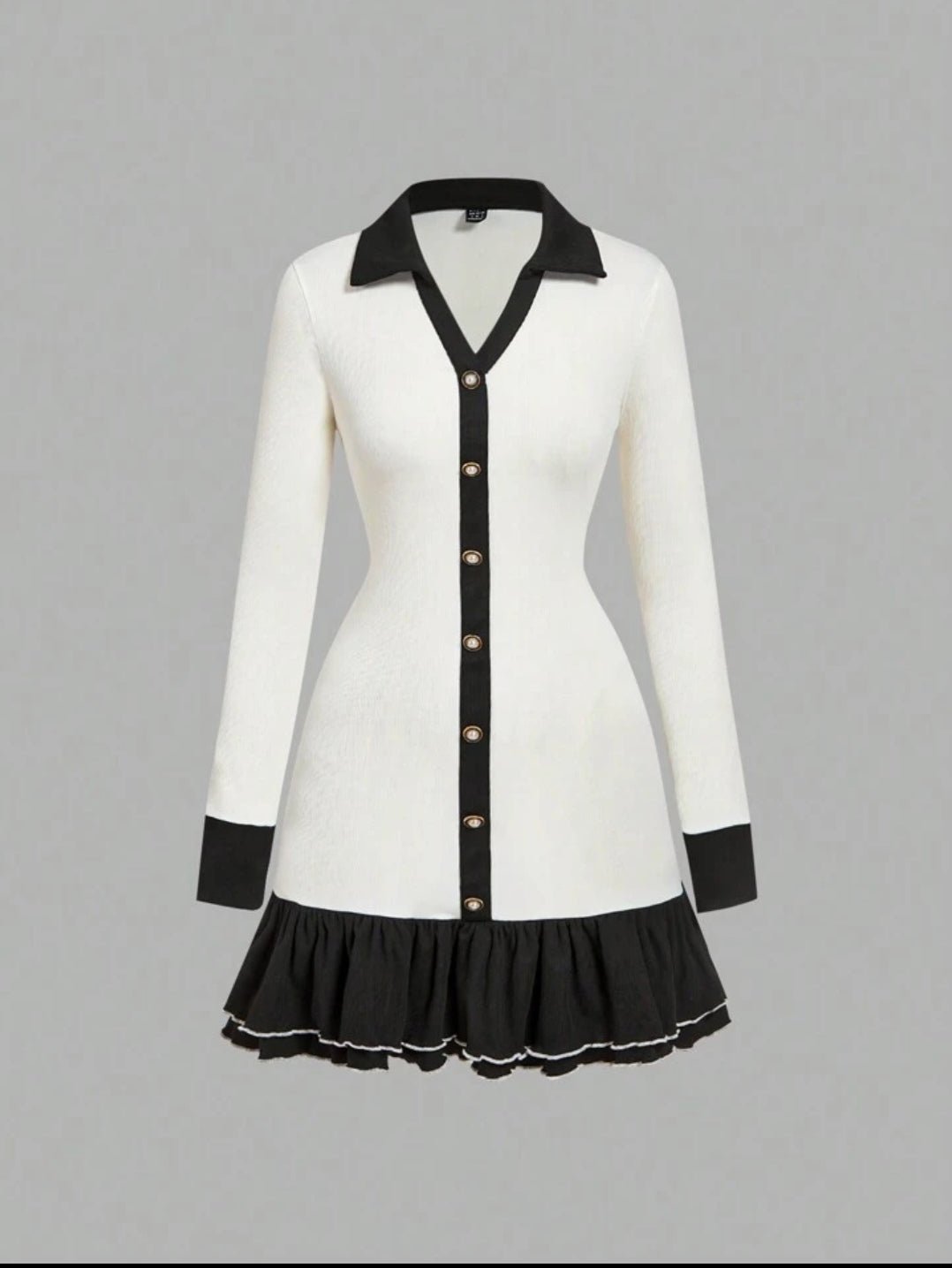 Elegant Long Sleeve Dress For Women