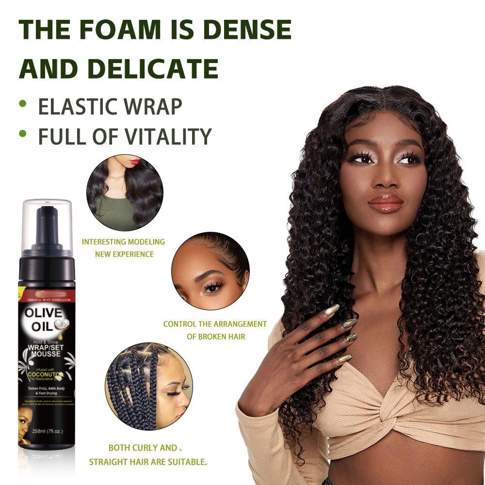 Foaming Curl Hair Mousse 258ml – Define, Hold & Shine