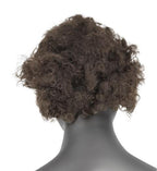 Short curly afro wigs fluffy