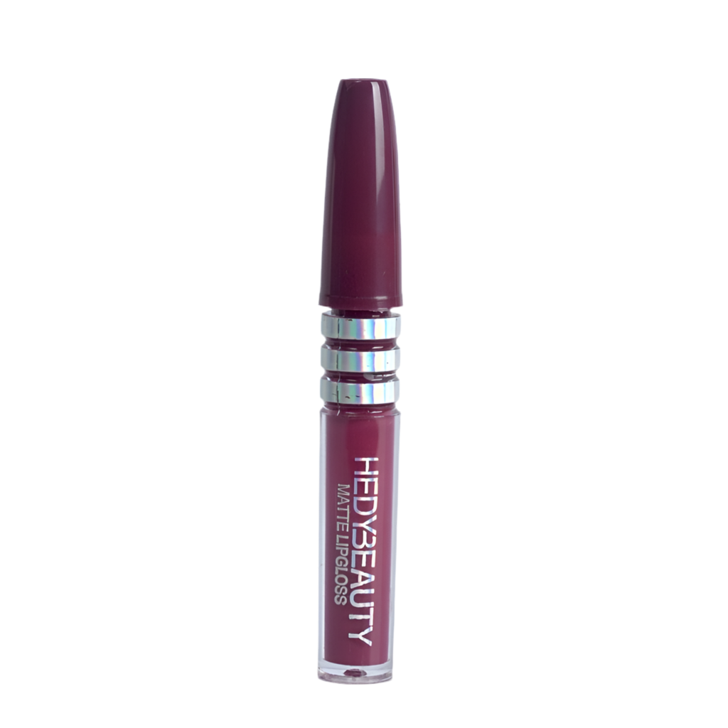 HedyBeauty Vibrant Matte Lip Gloss – Bold Color, Lasting All Day