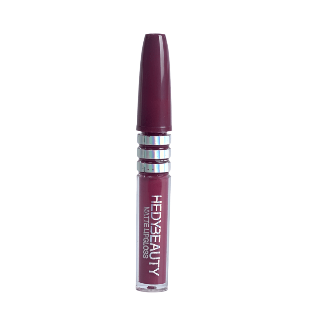 HedyBeauty Vibrant Matte Lip Gloss – Bold Color, Lasting All Day