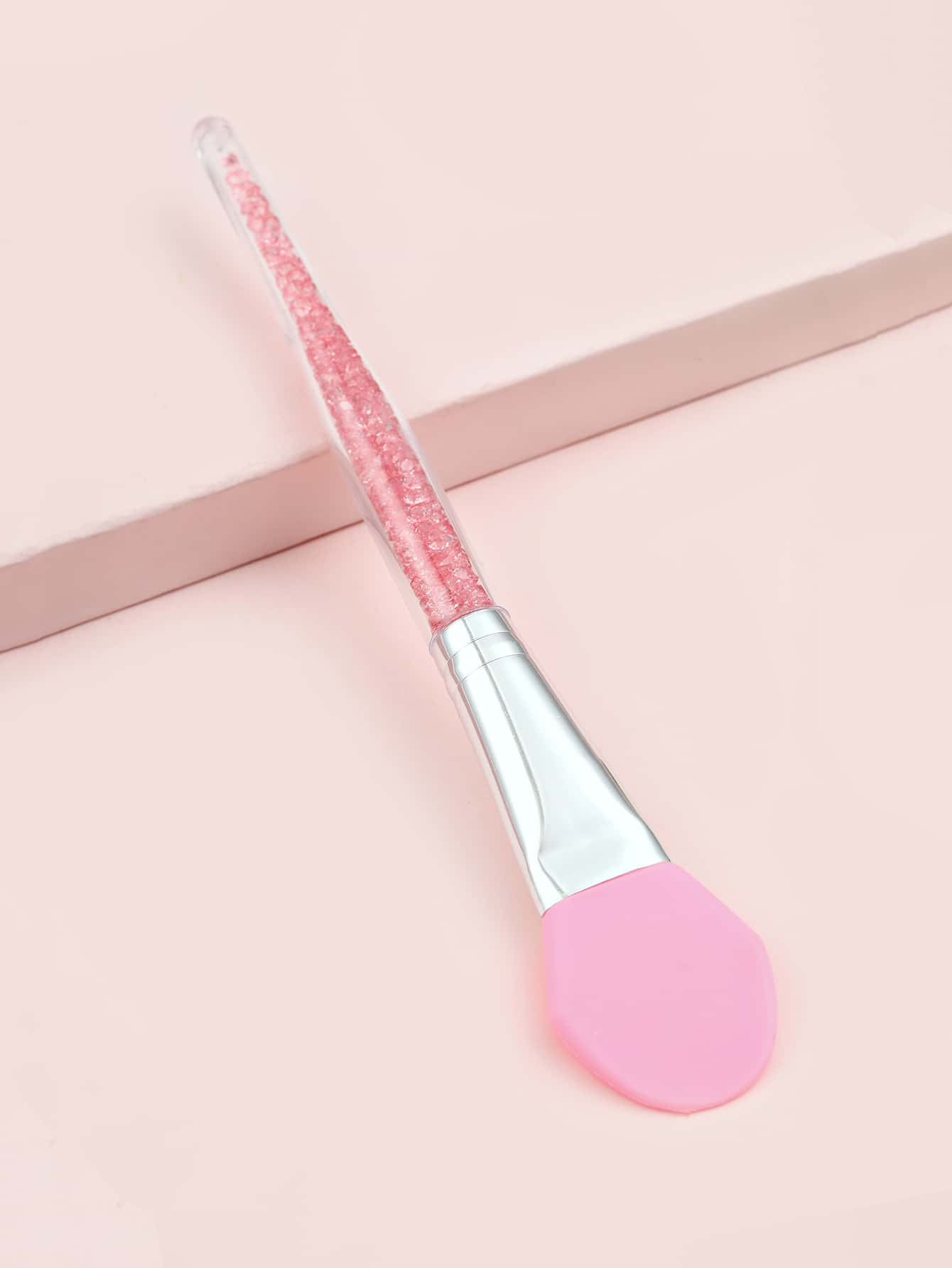 Silicone Face Mask Brush with Glitter Handle – 1pc