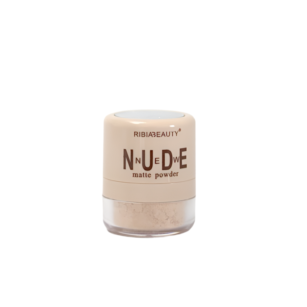 Ribia Beauty Nude Matte Powder 9g | Perfect Setting for Flawless Skin