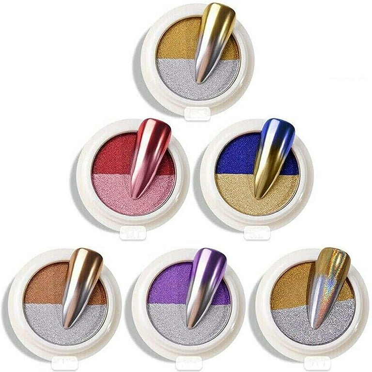 Two Colour Laser Powder – Nail Art Glitter Decoration