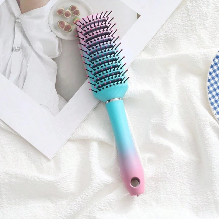 Colourful Hair Comb Brushes - Fun & Functional Styling Tools