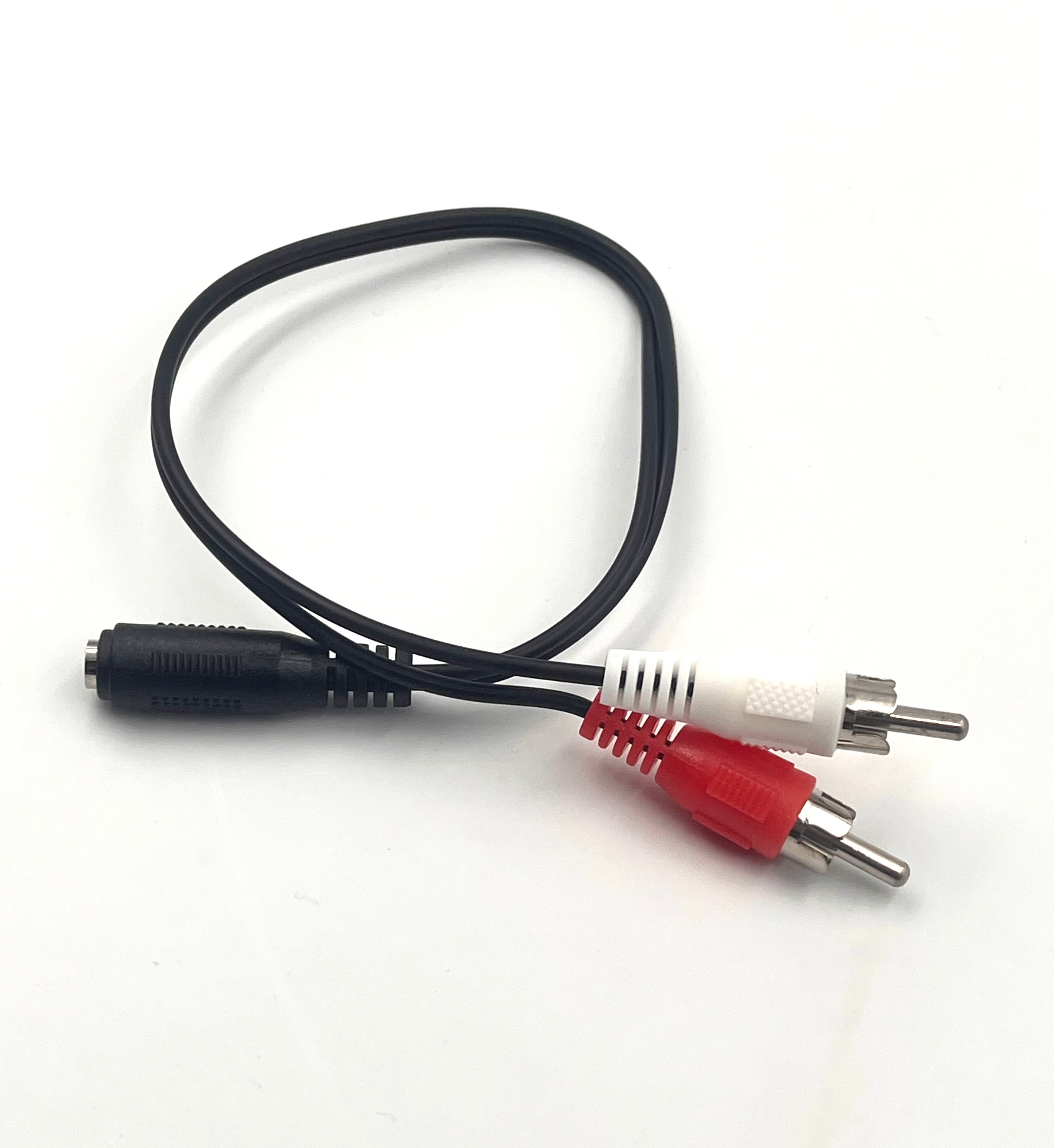 Cable Aux (f) to 2 RCA