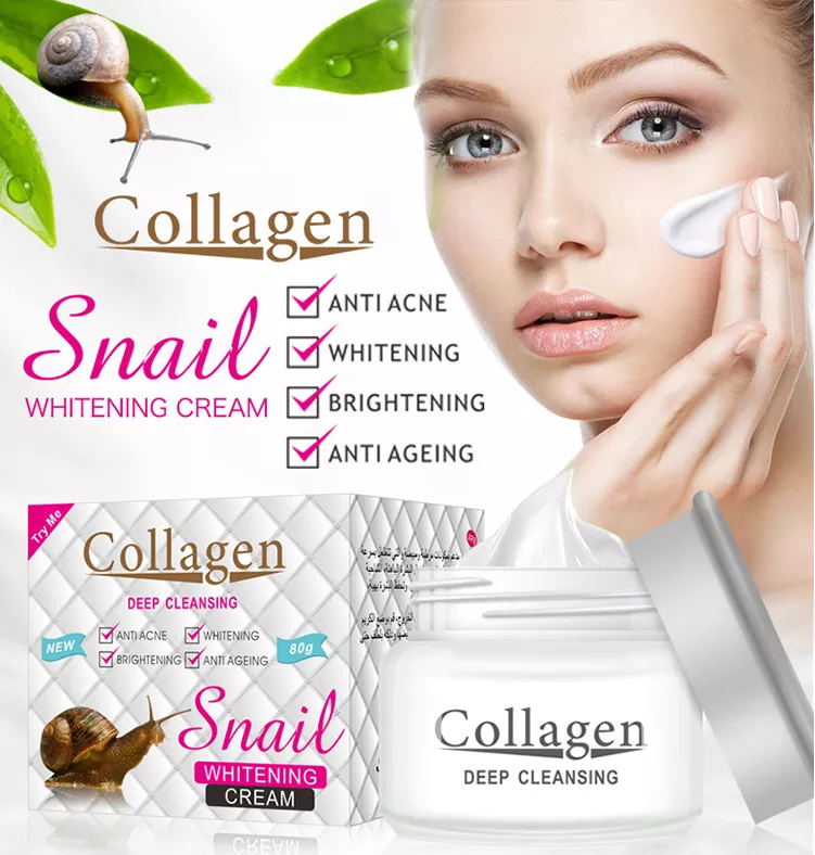 Collagen Snail Whitening Cream – Nourishing Cream for Radiant Skin