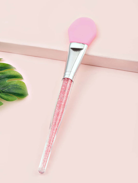 Silicone Face Mask Brush with Glitter Handle – 1pc