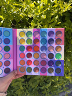 Vibrant 48-Color Eyeshadow Palette – Shimmer & Matte Finishes