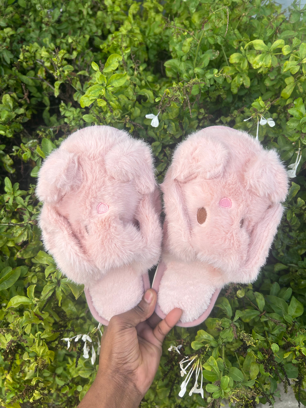 Cute Bunny Plush Winter Slippers