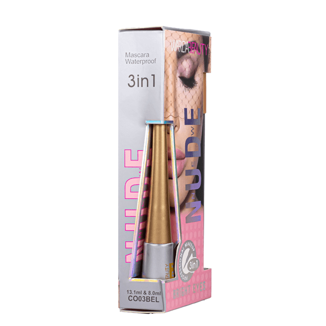 Warda Beauty Nude 3-in-1 Bright Eyes Set - Perfect Eye Makeup Collection