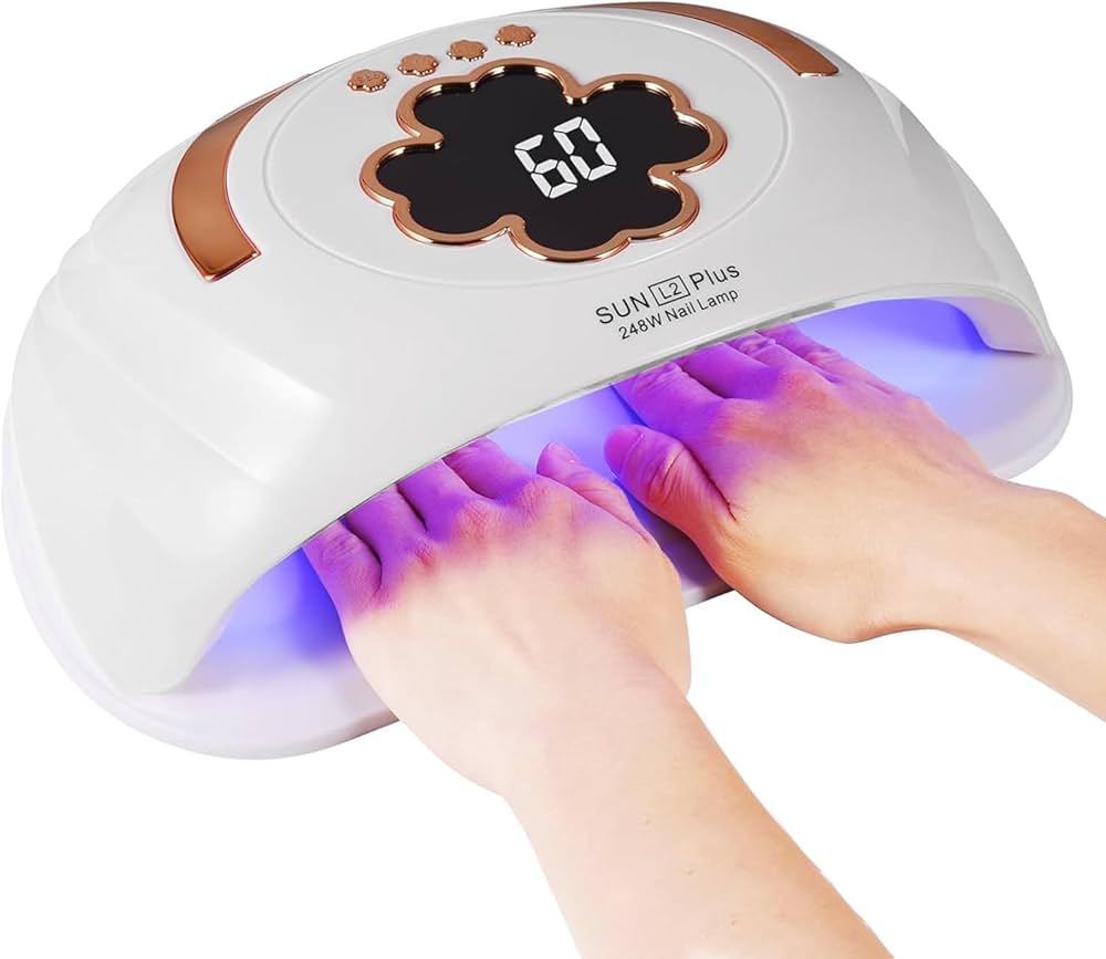 SUN L2 Plus 248W Nail Lamp - Professional UV/LED Gel Dryer