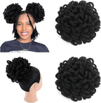 Dreadlocks Drawstring Hair Extension Bun