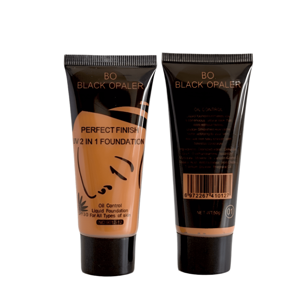 Black Opaler UV 2-in-1 Oil Control Foundation 50g – Shine-Free, Flawless Skin