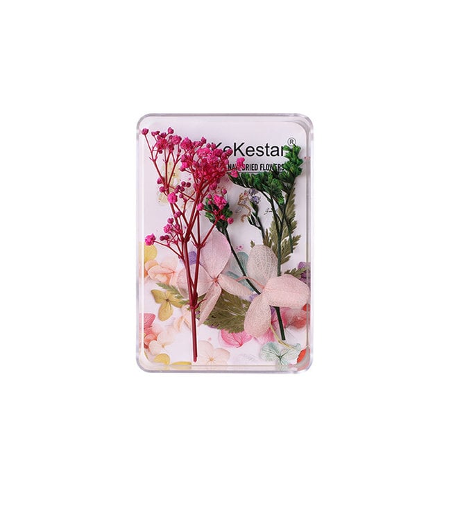 Variety Nail Art Dried Flowers – Floral Nail Décor for Creative Designs