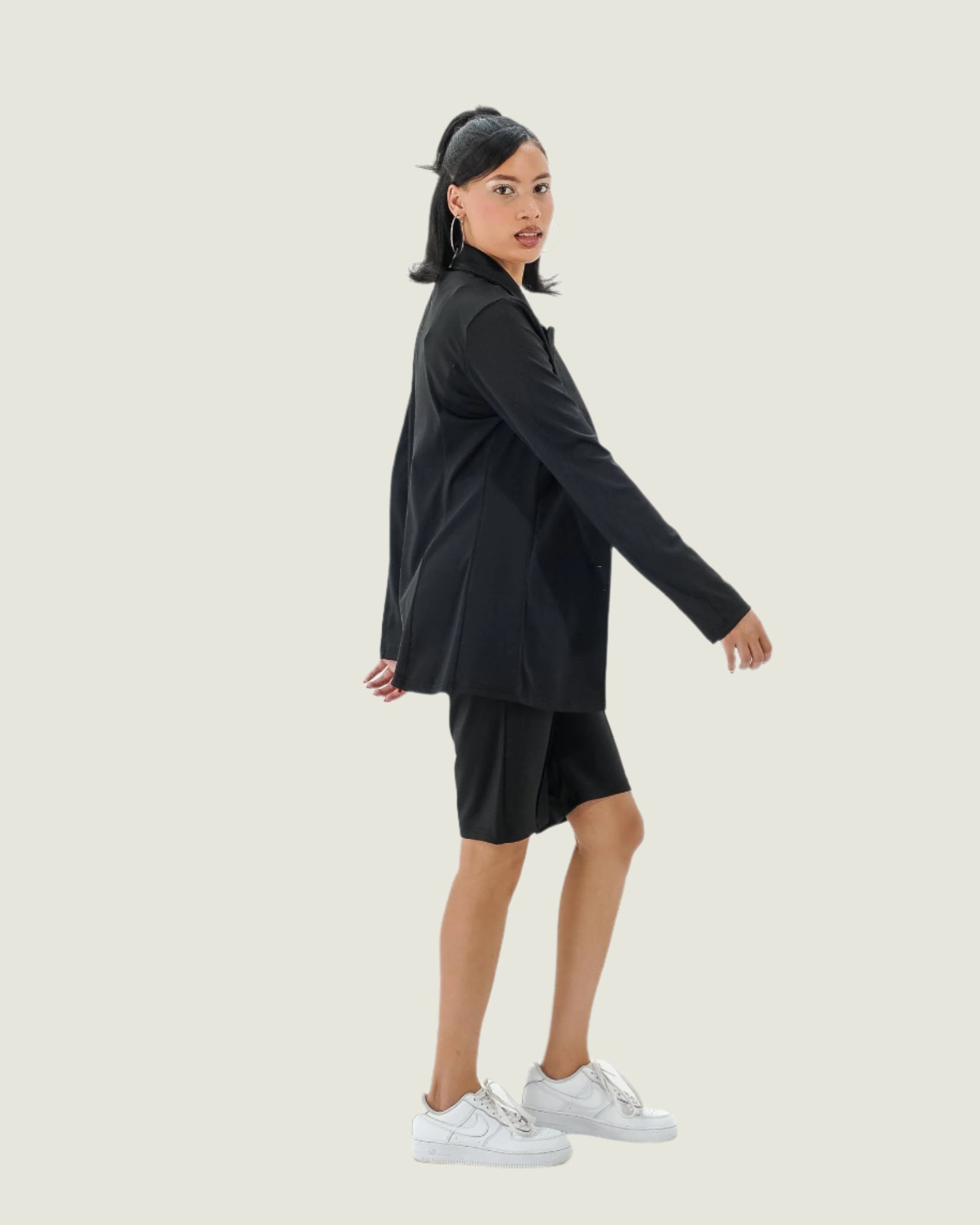 Elegant Office Lady Two-Piece Blazer Set – Chic & Professional Women's Outfit