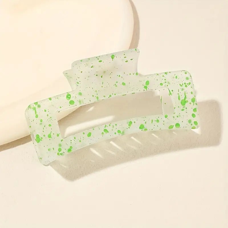 Ink Splatter Style Hair Grip 1pc