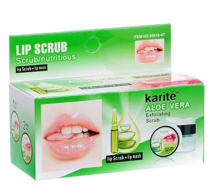 Aloe Vera Exfoliating Lip Scrub