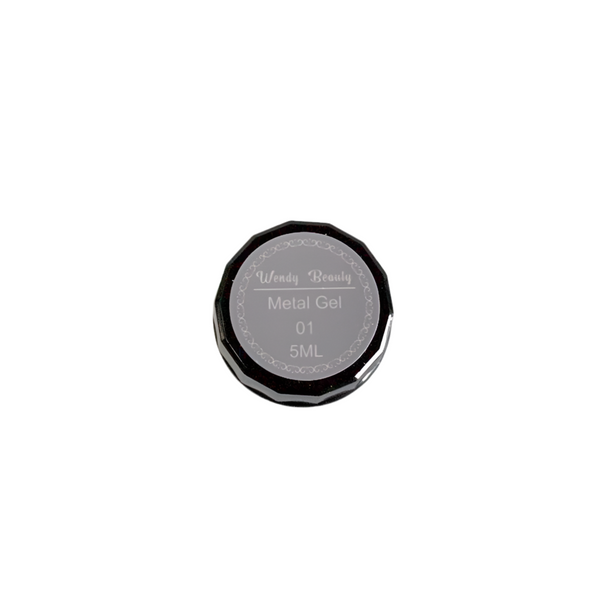 Metal Gel 5ml – Stunning Metallic Finish for Nails, Easy to Apply
