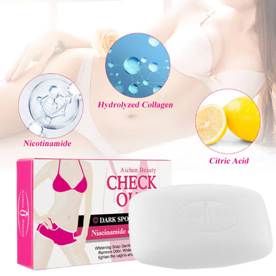 Private Parts Whitening Soap - Gentle Intimate Skin Brightening