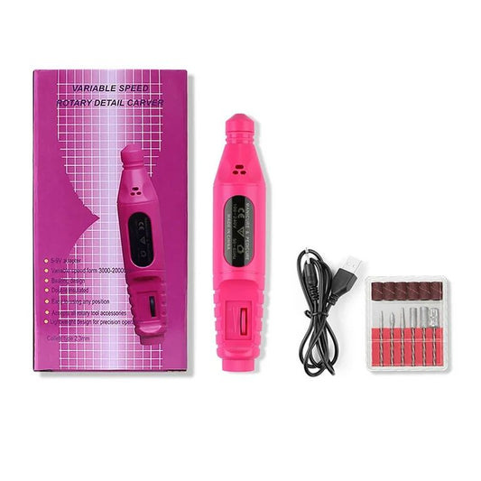 Electric Nail Drill Kit – Professional Manicure & Pedicure Tool for Precision Grooming