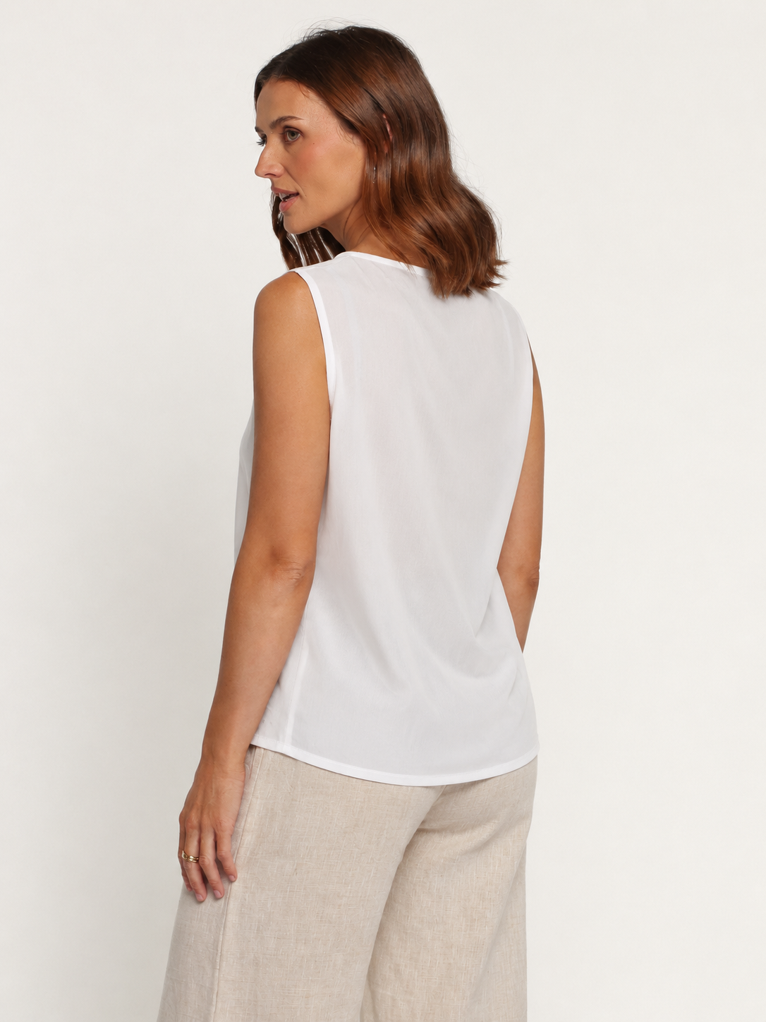 Dandelion Sleeveless Thin Sheer Top