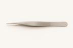 Precision Angled Tweezer – Stainless Steel Tip for Brows & Lash Application