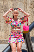 Matching Floral  Women's Two Piece Set