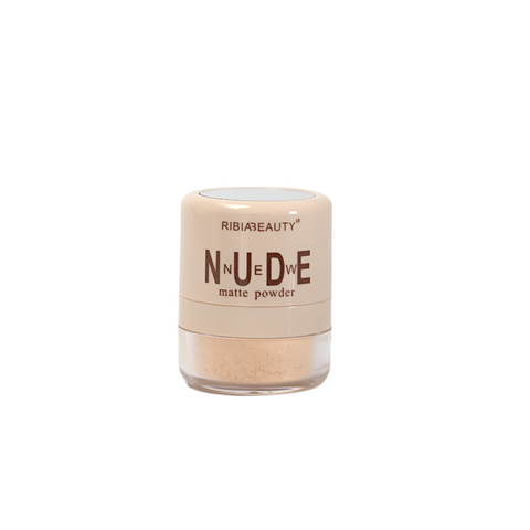 Ribia Beauty Nude Matte Powder 9g | Perfect Setting for Flawless Skin