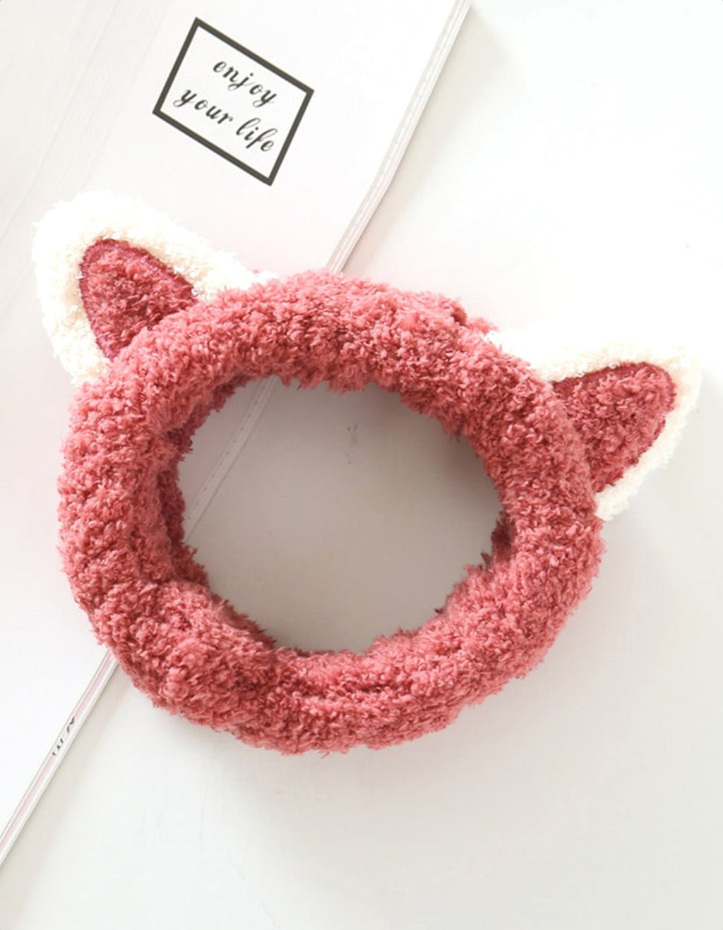 Fluffy Animal Ear Facial Headbands - Cute & Cozy Hair Accessories