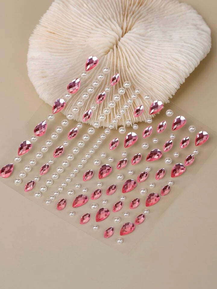3D Face Jewels Stickers – Dazzling Designs for Every Occasion