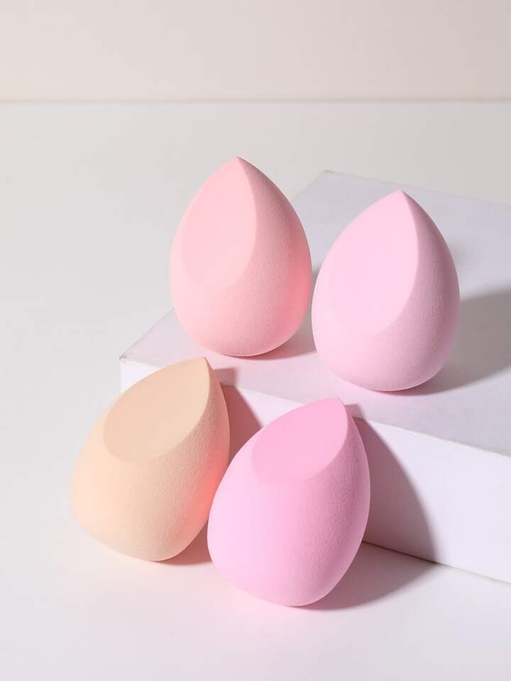 6pc Makeup Sponge Set – Teardrop Blenders (Random Colours)